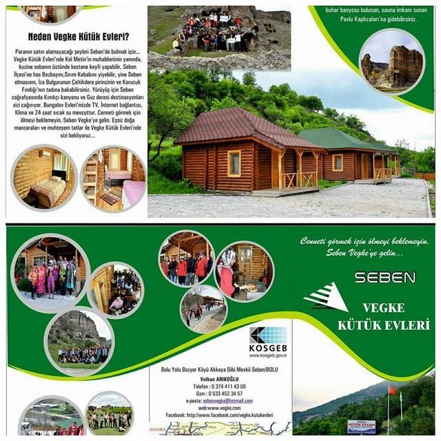 Vegke Kutuk Evleri Hotel Seben ภายนอก รูปภาพ